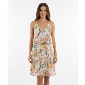 Rip Curl Havana Cover Up Floral Mini Dress XL Tropical Beach NEW Flowy Vacation